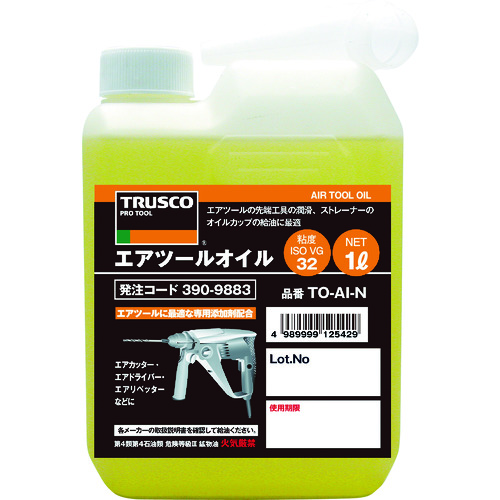 【TRUSCO】ＴＲＵＳＣＯ　エアーツールオイル　１Ｌ